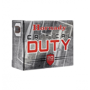 Hornady Critical Duty Handgun Ammunition 10mm Auto 175 gr Flexlock 1160 fps 20/ct