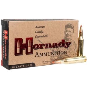 Hornady Custom 243 Winchester 87gr V-Max Rifle Ammo - 20 Rounds