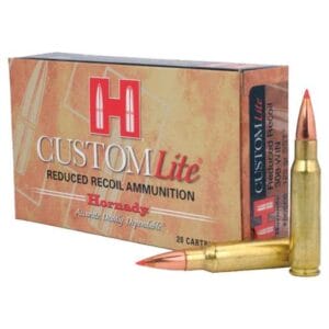 Hornady Custom Lite 308 Winchester 125gr SST Rifle Ammo - 20 Rounds