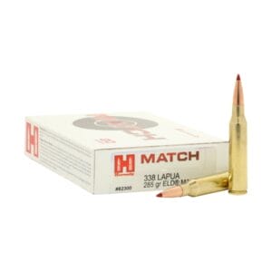 Hornady ELD Match .338 Lapua Magnum 285 Grain Centerfire Rifle Ammo