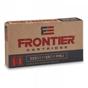 Hornady Frontier Cartridge .223 Remington FMJ 55 Grain 20 Rounds