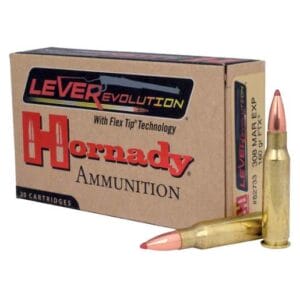 Hornady LEVERevolution 308 Marlin Express 160gr FTX Rifle Ammo - 20 Rounds