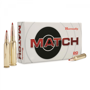 Hornady Match 308 Winchester ELD Match 168 Grain 20 Rounds