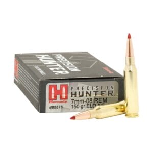 Hornady Precision 7mm-08 Rem 150 Grain Hunter Rifle Ammo