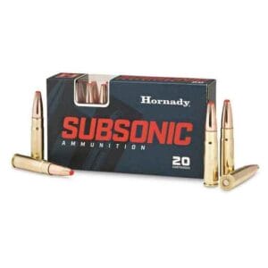 Hornady Subsonic 45-70 Government 410gr Sub-X Rifle Ammo - 20 Rounds