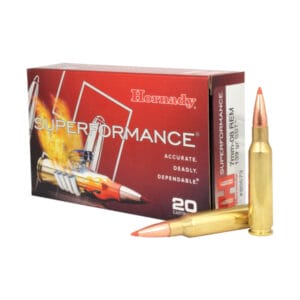 Hornady Superformance 7mm-08 Remington 139 Grain SST Centerfire Rifle Ammo