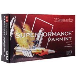 Hornady Superformance Varmint 243 Winchester 58gr V Max Rifle Ammo - 20 Rounds