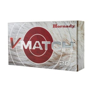 Hornady V-Match .22 ARC 62 Grain Centerfire Rifle Ammo