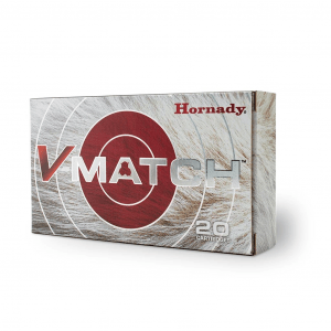 Hornady V-Match Rifle Ammunition .22 ARC 62gr ELD-VT 20/ct