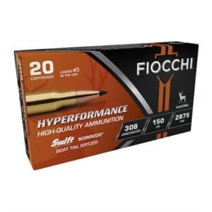 Hyperformance 308 Winchester Ammo - 308 Winchester 150gr Scirocco Ii Polymer Tip 200/Case