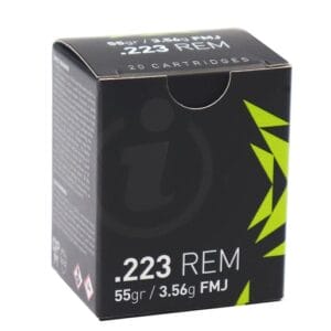 Igman 223 Remington 55GR Full Metal Jacket - 20 Rounds