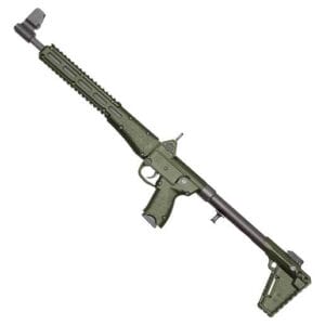 Kel-Tec Sub 2000 40 S&W 16.25in OD Green/Blued Semi Automatic Modern Sporting Rifle - 15+1 Rounds - Green