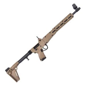 Kel-Tec Sub 2000 40 S&W 16.25in Tan Semi Automatic Modern Sporting Rifle - 15+1 Rounds - Tan