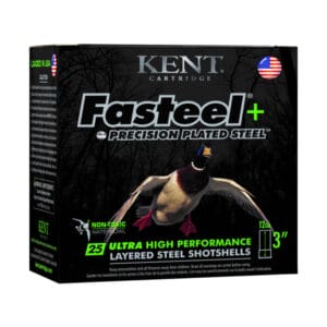 Kent Fasteel+ Precision Plated Steel Shot Shells - 12 Gauge - 4X6