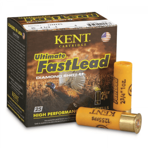 Kent Ultimate Fast Lead Shotshells 20 Gauge 2 3/4" 1 oz. 25 Rounds