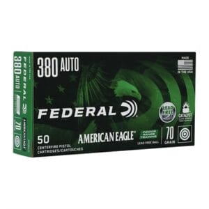 Lead Free Range 380 Auto Ammo - 380 Acp 70gr Lead Free Irt 50/Box