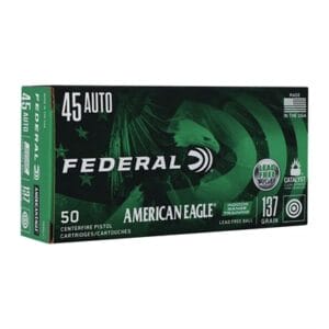 Lead Free Range 45 Auto Ammo - 45 Acp 137gr Lead Free Irt 50/Box