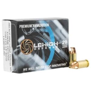 Lehigh Defense 380 Auto (ACP) 65gr FTM Handgun Ammo - 20 Rounds