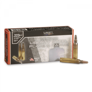 Liberty Steel Plate & Range .223 Remington SinterFire 55 Grain 20 Rounds