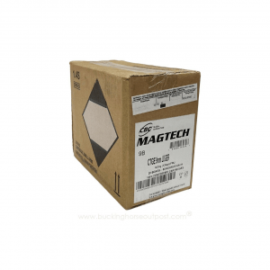 MagTech Handgun Ammunition 9mm Luger 124 gr FMJ 1109 fps 1000/ct Case (20-50/ct Boxes)