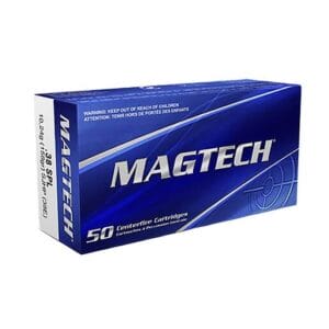 Magtech Range/Training 38 Special 158gr SJHP Centerfire Handgun Ammo - 50 Rounds