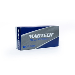 Magtech Steel Case (Zinc-Plated) Handgun Ammunition 9mm Luger 115 gr. FMJ 1135 fps 50/ct