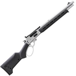 Marlin Trapper 1895 with Magpul ELG Stock 45-70 Government Satin Stainless Lever Action Rifle - 16.17in - Gray