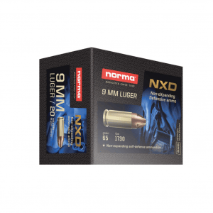 NORMA USA 9mm 65gr NXD 20rd Self-Defense Ammo (611140020)