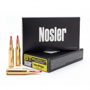 NOSLER Ballistic Tip 7mm-08 Rem 120Gr 20rd Box Rifle Ammo (40060)