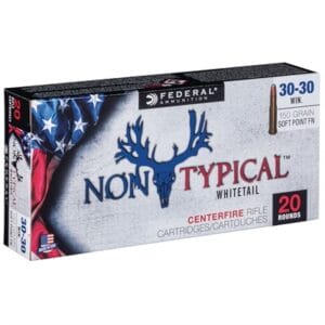 Non-Typical Whitetail Ammo 30-30 Winchester 150gr Soft Point - 30-30 Winchester 150gr Soft Point 20/Box