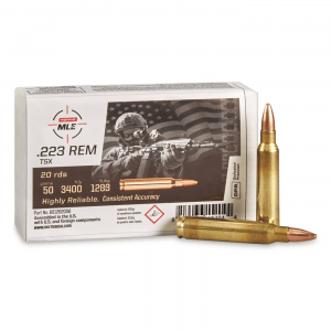 Norma Military/Law Enforcement .223 Rem. Barnes TSX 50 Grain 20 Rounds