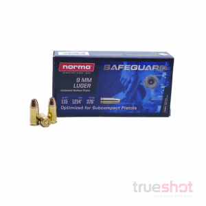 Norma - Safeguard - 9mm - 115 Grain - JHP