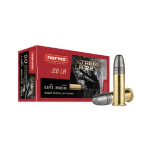 Norma Xtreme LR-22 .22 LR 43 Grain Rimfire Ammo