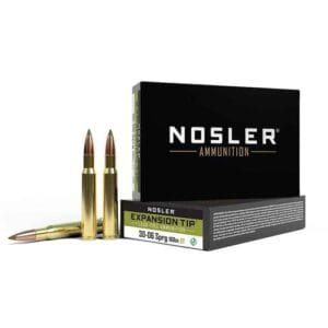 Nosler E-Tip Lead-Free 30-06 Springfield 168gr E-Tip Rifle Ammo - 20 Rounds