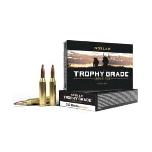 Nosler Trophy Grade .243 Winchester 85 Grain Centerfire Rifle Ammo