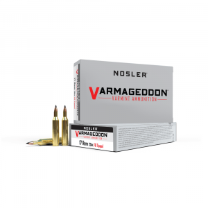 Nosler Varmegeddon Rifle Ammunition .17 Rem 20 gr FB Tipped 4200 fps - 20/ct