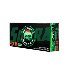 Outdoor Master 223 Remington Ammo - 223 Remington 55gr Hpbt Varminter 20/Box