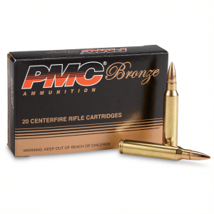 PMC Bronze .223 Remington FMJBT 55 Grain 20 Rounds