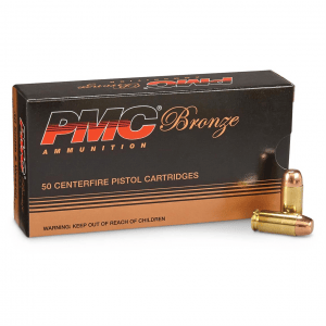 PMC Bronze .40 S&W FMJ-FP 165 Grain 50 Rounds