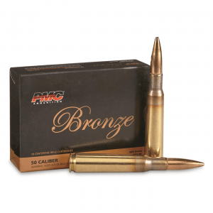 PMC Bronze .50 BMG FMJ-BT 660 Grain 10 Rounds