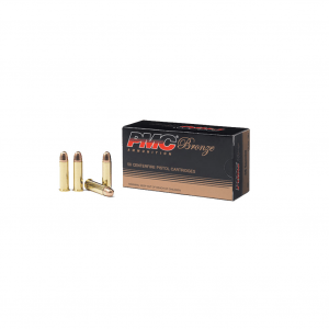 PMC Bronze 38 Special 132 Grain FMJ Ammo, 50 Round Box (38G)