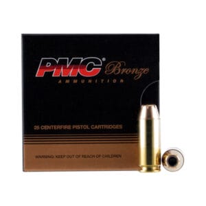 PMC Bronze JHP 10mm 170 Grain Handgun Ammo