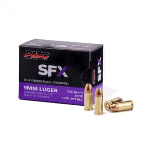 PMC - SFX - 9mm - 124 Grain - JHP