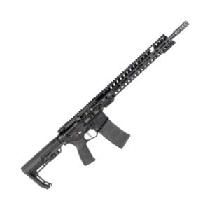 POF USA Renegade+ Semi-Auto Rifle - .223 Rem/5.56 NATO - 16.5" - Ambidextrous - Black - Black - 30 + 1