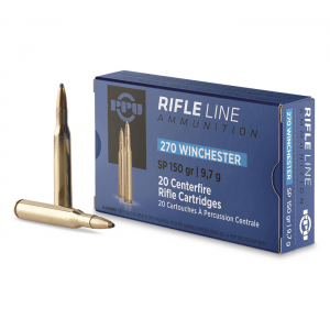 PPU .270 Winchester SP 150 Grain 20 Rounds