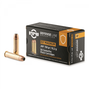 PPU .357 Magnum SJHP 158 Grain 50 Rounds