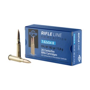 PPU 7.62x54R 182 Grain Full Metal Jacket Rifle Ammo