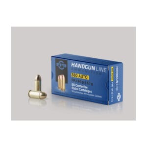 PPU Handgun .380 Auto 94 Grain FMJ Ammo