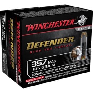 Pdx1 Defender Ammo 357 Magnum 125gr Hp - 357 Magnum 125gr Bonded Jacketed Hollow Point 20/Box