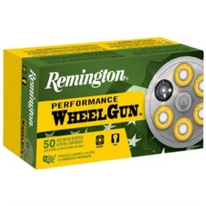 Performance Wheelgun 357 Magnum Ammo - 357 Magnum 158gr Lead Semi-Wadcutter 50/Box